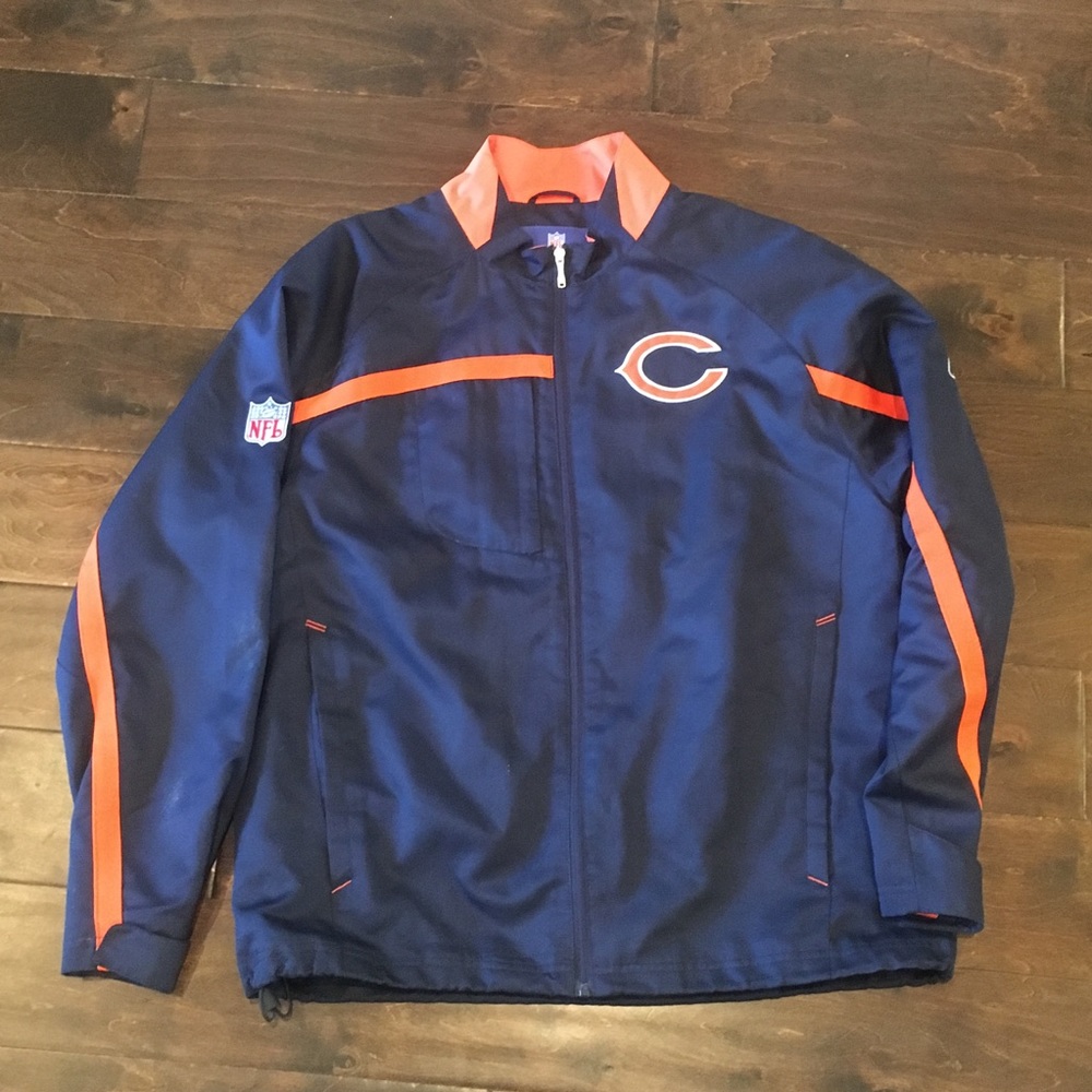 Team Issued Coaches Chicago Bears Jacket